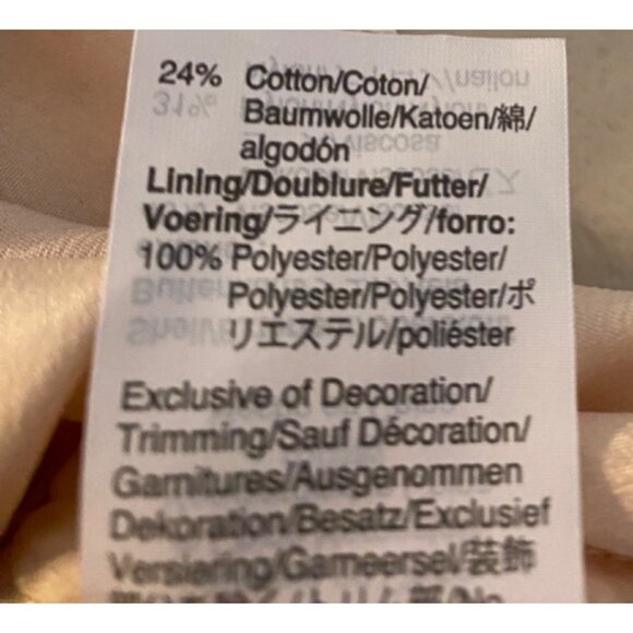 J. Crew Women's Sleeveless Ivory Lace Blouse Ruffled Collar Medium - Picture 5 of 10